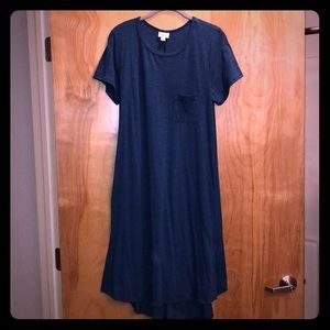 LuLaRoe Carly dress hi/lo Sz. L